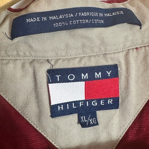 Vintage Corduroy Tommy Hilfiger Button Up - Picture 5 of 6